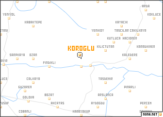 map of Köroğlu