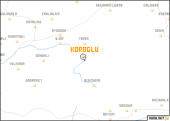 map of Köroğlu