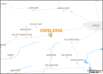 map of Korolenka