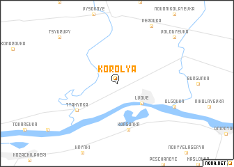 map of Korolya