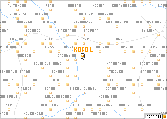 map of Korol