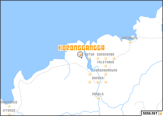 map of Koronggangga