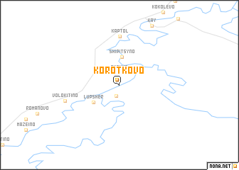 map of Korotkovo