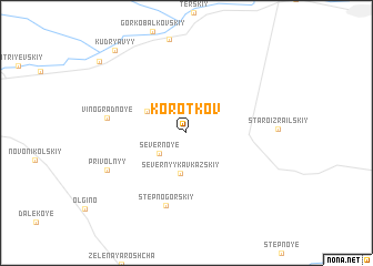 map of Korotkov