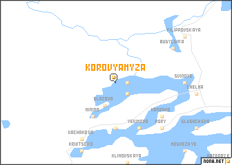 map of Korov\