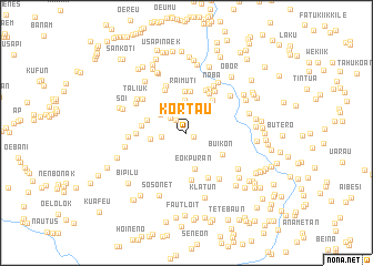 map of Kortau