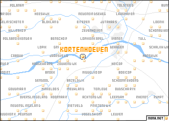 map of Kortenhoeven
