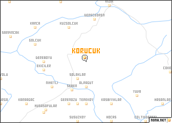 map of Korucuk