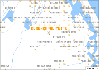 map of Korukkapuliyuttu