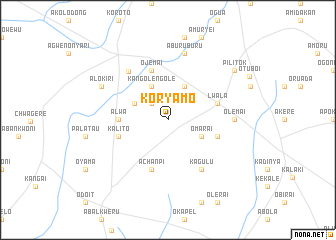 map of Koryamo