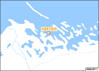 map of Korzhin