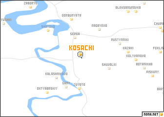 map of (( Kosachi ))