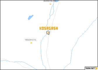 map of Kosagash