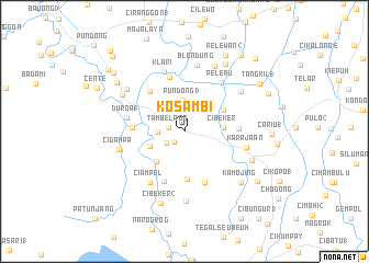 map of Kosambi