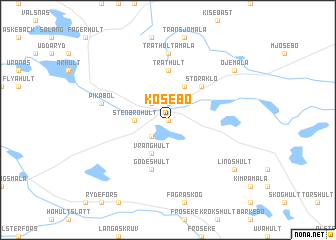 map of Kösebo