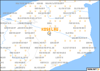 map of Koselau