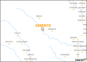 map of Ko Seni Tē