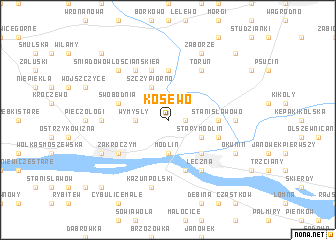 map of Kosewo