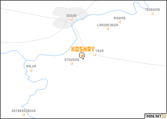 map of Koshay