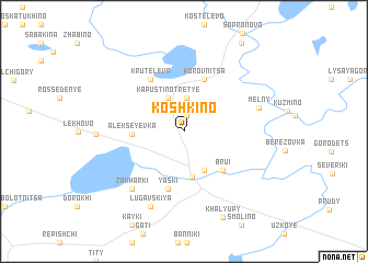 map of Koshkino