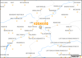 map of Koshkino