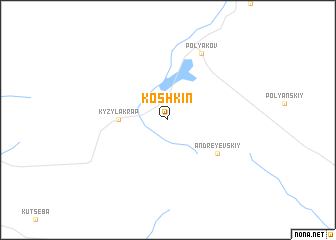 map of Koshkin