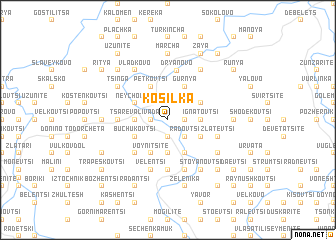 map of Kosilka