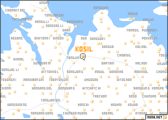 map of Kosil