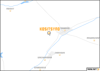 map of Kositsyno