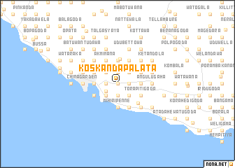 map of Koskandapalata