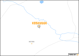 map of Koskuduk