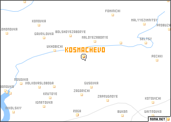 map of Kosmachevo