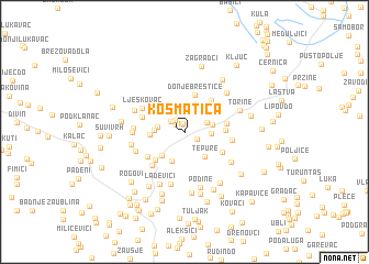 map of Kosmatica