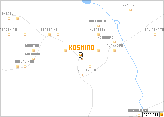 map of Kos\