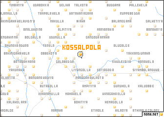 map of Kossalpola