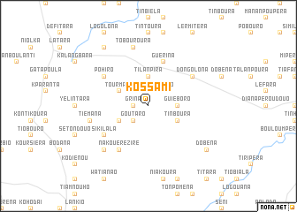 map of Kossami