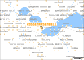 map of Kossemar Dembell