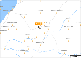 map of Kossia