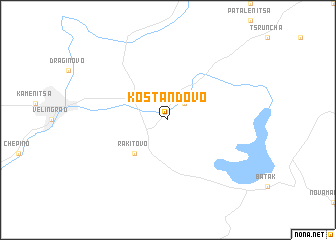 map of Kostandovo