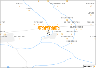 map of Kosterevo