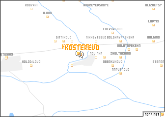 map of Kosterevo