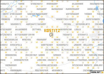 map of Kostitz