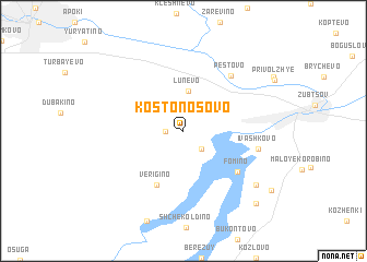 map of Kostonosovo