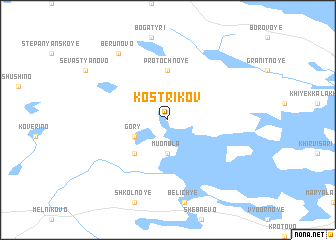 map of Kostrikov