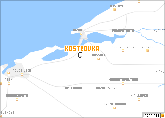 map of Kostrovka