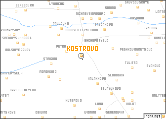 map of Kostrovo