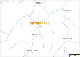 map of Kotabaharu