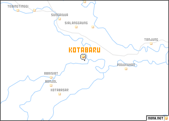 map of Kotabaru