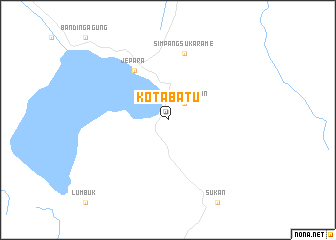 map of Kotabatu