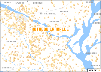 map of Kot Abduilān Kalle